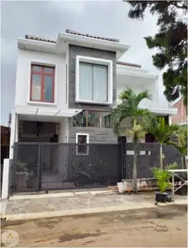 rumah di antapani semi furnish one gate system