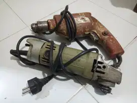 Dijual gerinda merk modern dan bor 10 mm merk makita kw