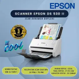 Scanner Epson DS 530 II WorkForce A4 Duplex Sheetfed ADF