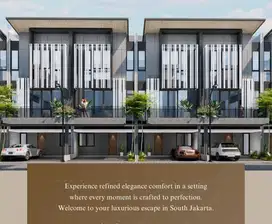 Rumah Modern 3 Lantai+ Rooftop di Jagakarsa Jakarta Selatan