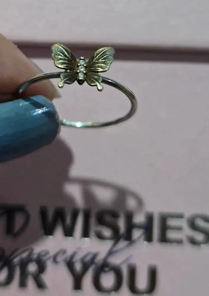 Cincin UBS Audrey White Gold 17K