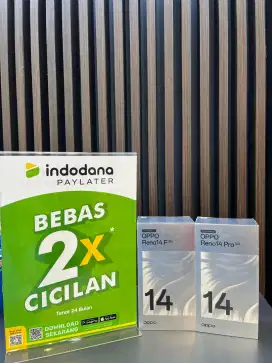 CICILAN HP OPPO RENO14 Pro 5G 12/512GB