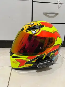 Preloved AGV K1 dengan intercom retouch X5