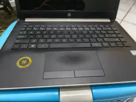 Laptop HP intel 3 gen 7, ssd, hardisk, radeon 4gb, fisik mulus 85%