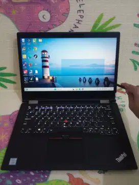 Jual laptop Thinkpad yoga x380 Touchscren with pen i5 gen8