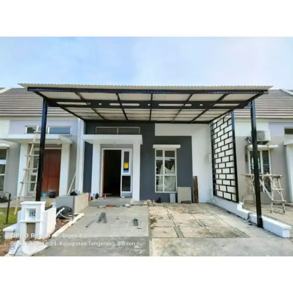 Kanopi baja ringan atap alderon rs double layer & Single layer