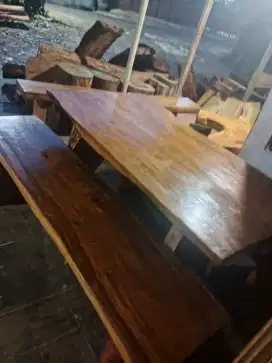 MEJA makan antik teras