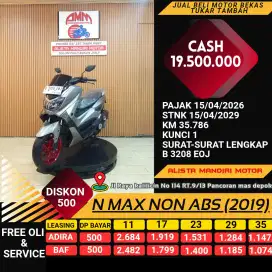 Yamaha N MAX NON ABS 2019 plat B depok