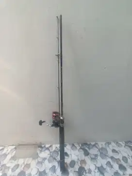 Joran pancing+reel