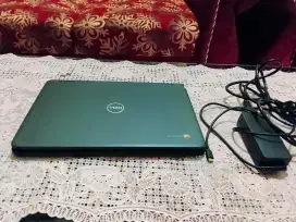 Crhomebook dell slim 2in1 thoucsreen ram4/32 OS Android 13 siap pakai