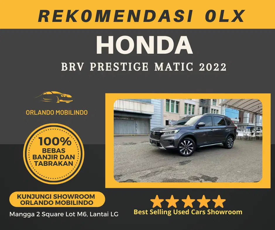 Honda BRV Prestige Matic 2022