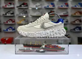 Sepatu Sneakers Nike Sportswear Overbreak SP Light Bone White Silver
