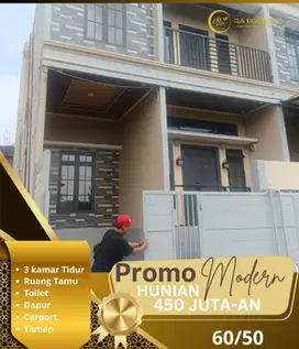 CLUSTER 2 LANTAI UNIT TERBATAS MULAI DARI 450 JUTAAN