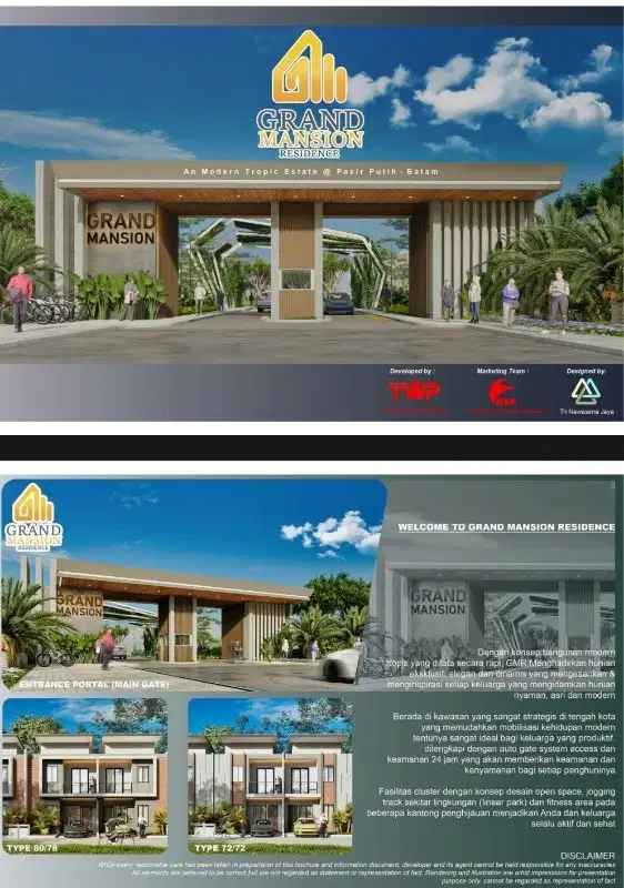 PERUMAHAN CLUSTER GRAND MANSION