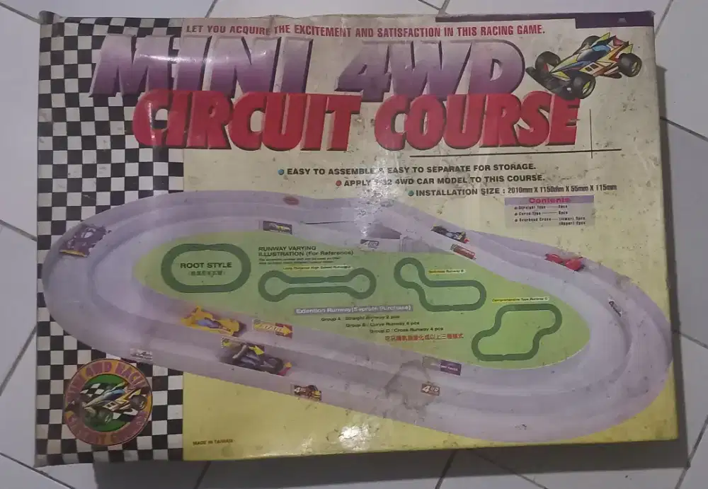 DI JUAL CEPAT CIRCUIT TAMIYA ( JALANAN TAMIYA )