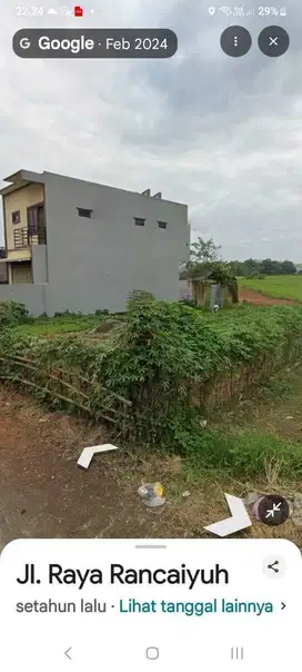 Dijual Kavling , posisi di pinggir jalan r5 meniy pintu toll Serbaraja