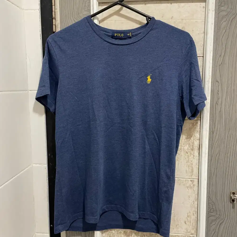 Kaos Polo Ralph Lauren Blue Original