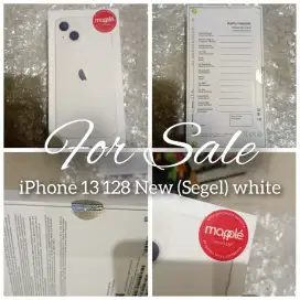 iPhone 13 128 Putih Baru Segel