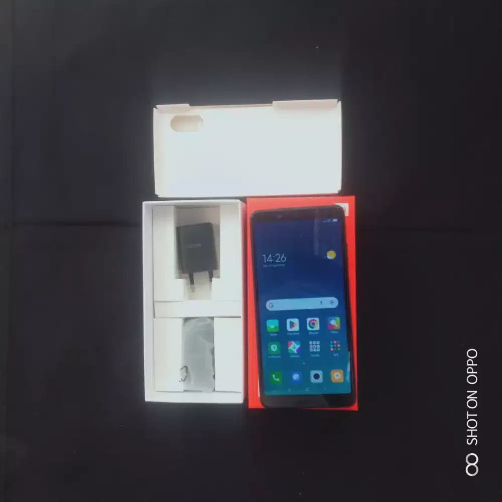 redmi note 5 ram 6/128gb hitam barang mulus ._