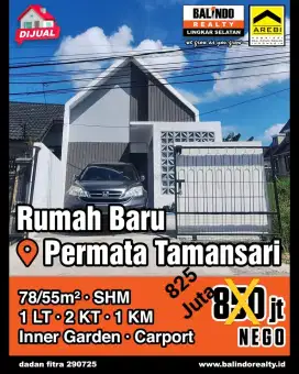 Rumah Baru Siap Huni Cisaranten Bisa KPR