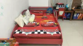 Ranjang Anak Model Cars Lightning McQueen 120x200 – Kondisi Bagus