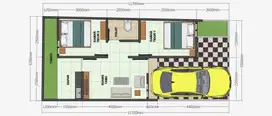 Ready Stock Rumah Konsep Modern Minimalis DP 0