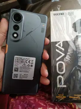 Tecno pova 7 curve 5G 8+8/256 blm seminggu bekas rasa baru BS TT