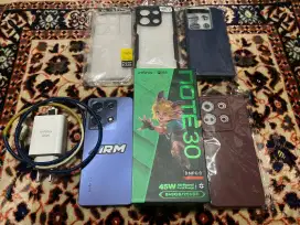 Infinix Note 30 Obsidian Black 8/256 Hp Gaming Mulus Lengkap No Minus