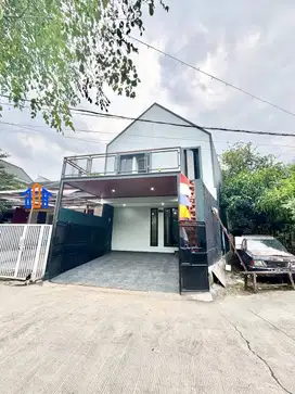 Rumah Furnished 900 Meter Ke Gerbang Tol DP 0 Siap Huni