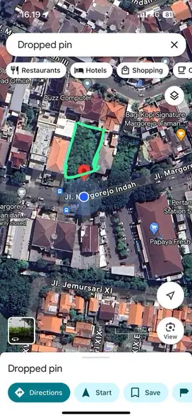 Dijual Murah Tanah Komersial Raya Margorejo