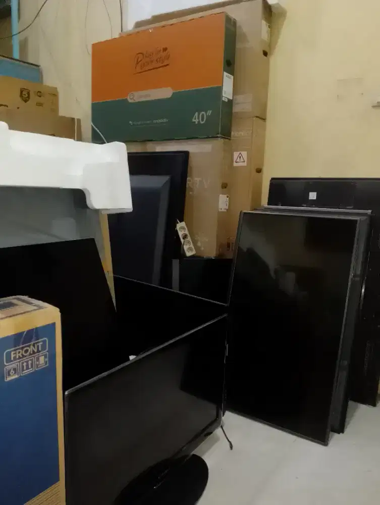 Membeli tv rusak mati dan pecah