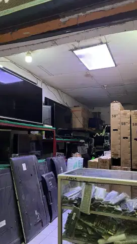 Terima beli tv LED android smart kondisi pecah mati rusak dll