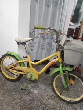 Sepeda polygon barter burung kenari