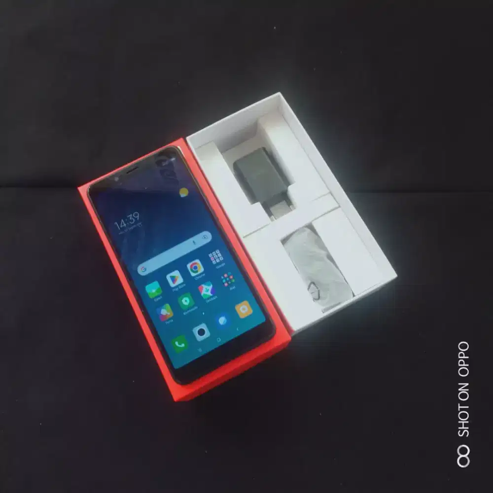 redmi note 5 ram 6/128gb hitam barang mulus .