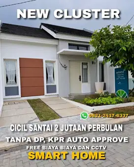 Rumah Deket Tol 3 JT-an Siap Huni