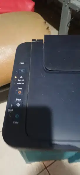 Printer canon e400 normal tanpa cardigde fotocopy scan ada kabel power