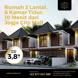 RUMAH DIJUAL JOGJA 6 KAMAR DEKAT JOGJA CITY MALL MLATI JOMBOR HYATT