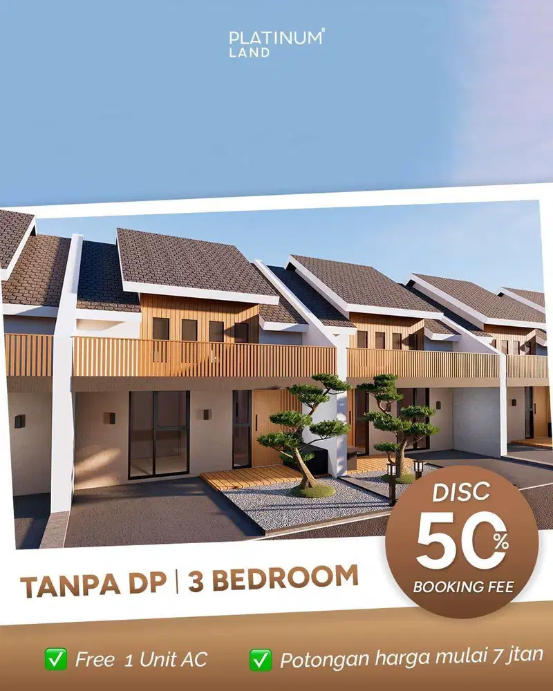 Rumah dekat Mall cuma 700 Jutaan