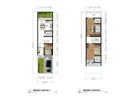 RUMAH BARU 4x16 MERUYA UTARA, Fasad Skandinavia. Jakarta Barat