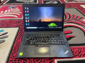 Lenovo Thinkpad E470 (Second). Core i7-7500U. RAM 16 GB. SSD 256 GB.