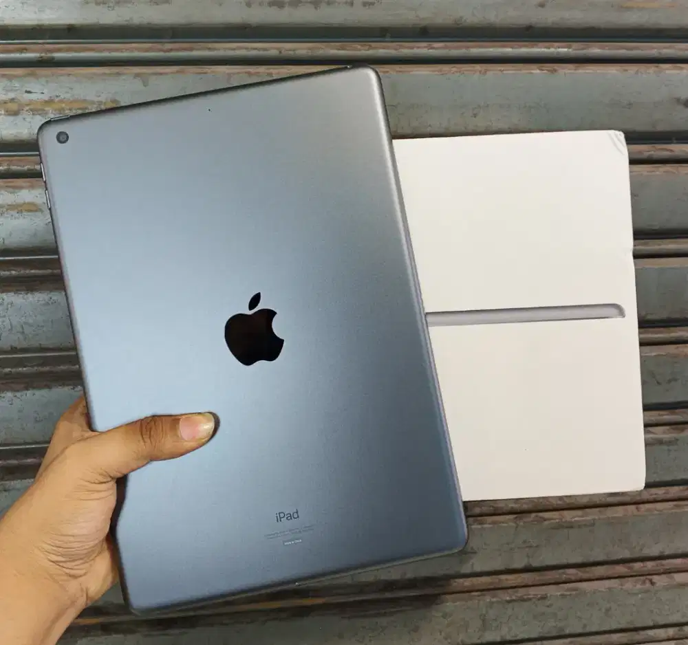 Ipad Gen 9 64 Gb Ex Resmi Lengkap Fullset Mulus Nominus Original