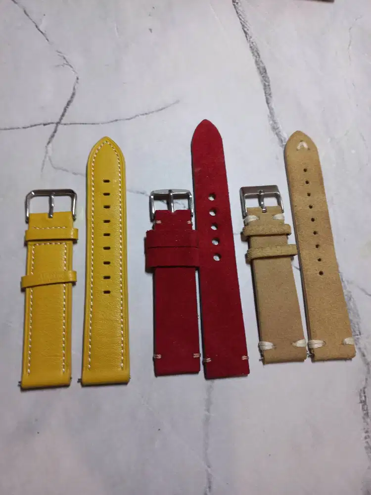 Leather Strap Tali Jam Tangan Kulit 20MM