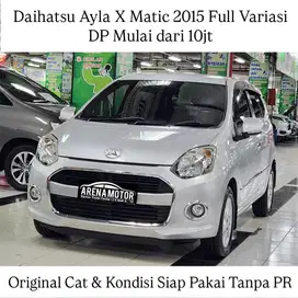 [KM 70rb] Daihatsu Ayla X AT 2015 Full Variasi Like New # 1.0 Matic