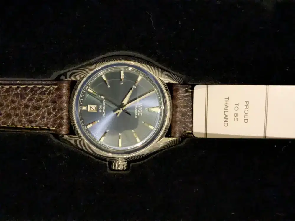 Jam Tangan Pria Wise Adamascus AD760 Damascus StainlessSteel not Seiko