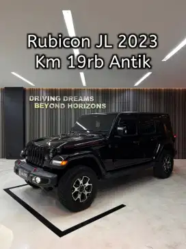 Jeep Wrangler JL Rubicon 2.0 AT 2023 Hitam 4Door Km19rb Nik 2022