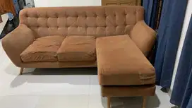 SOFA L 3 seater + 1 seater merk JYSK