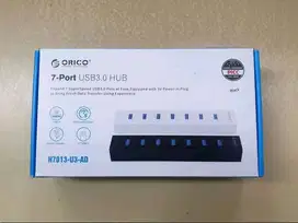 ORICO 7 Port USB 3.0 Hub H7013-U3-AD - Black (Original)