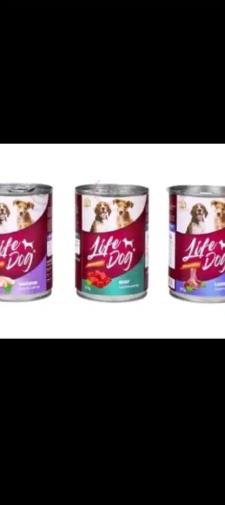 life dog beef 400gram