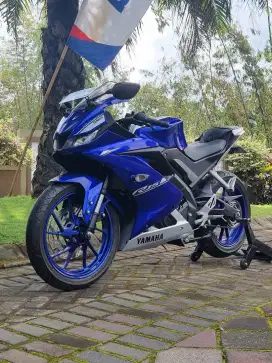 Yamaha All New R15 V3 Odo 500 perak pmk 2018 Metalic Blue Koko Motor