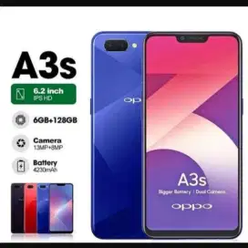 Oppo A3s Ram 6 128 Baru fullset